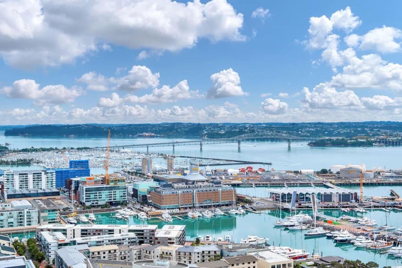 Magnificent Skytower, Sea, Habour View In Cbd Appartement Auckland Buitenkant foto