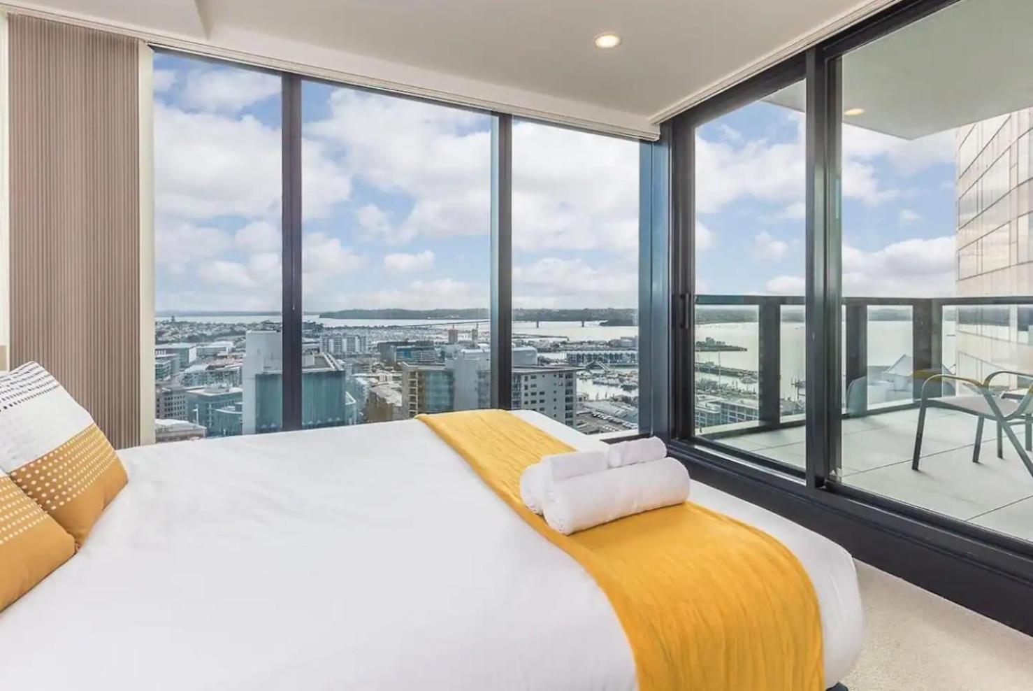 Magnificent Skytower, Sea, Habour View In Cbd Appartement Auckland Buitenkant foto