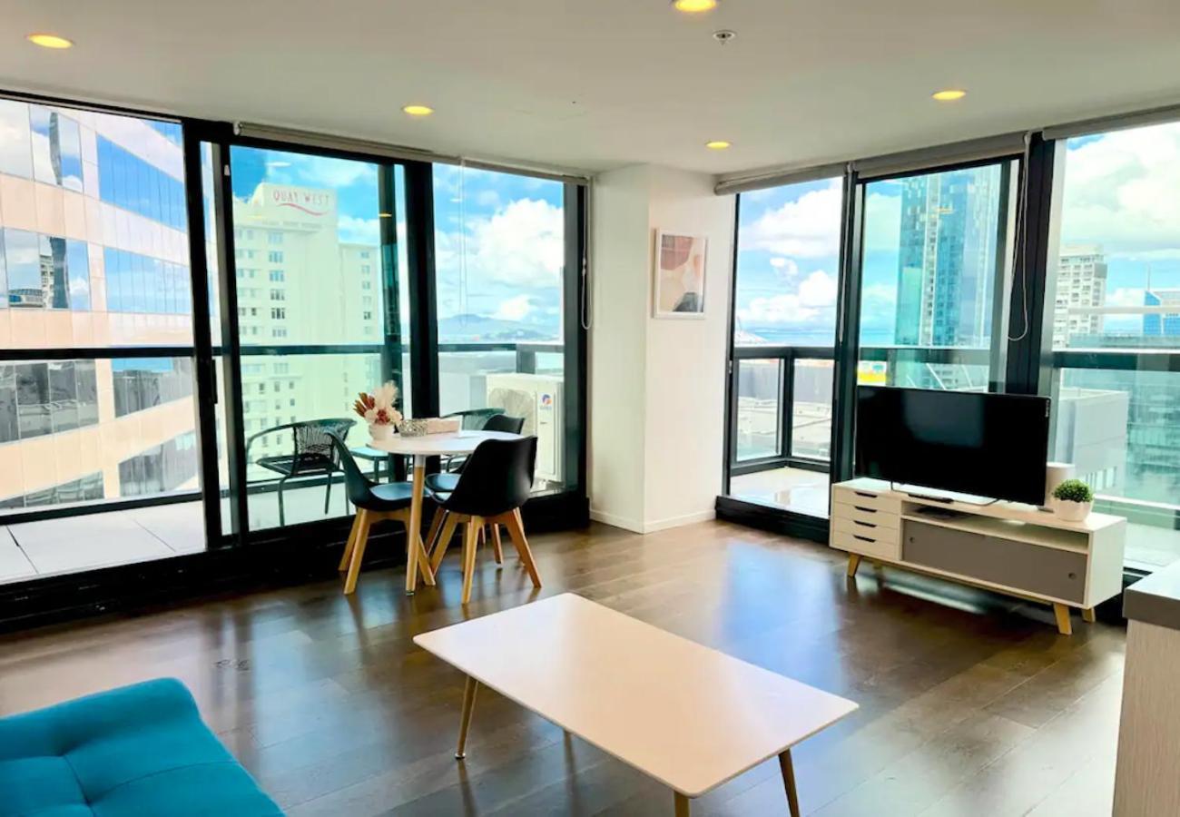 Magnificent Skytower, Sea, Habour View In Cbd Appartement Auckland Buitenkant foto