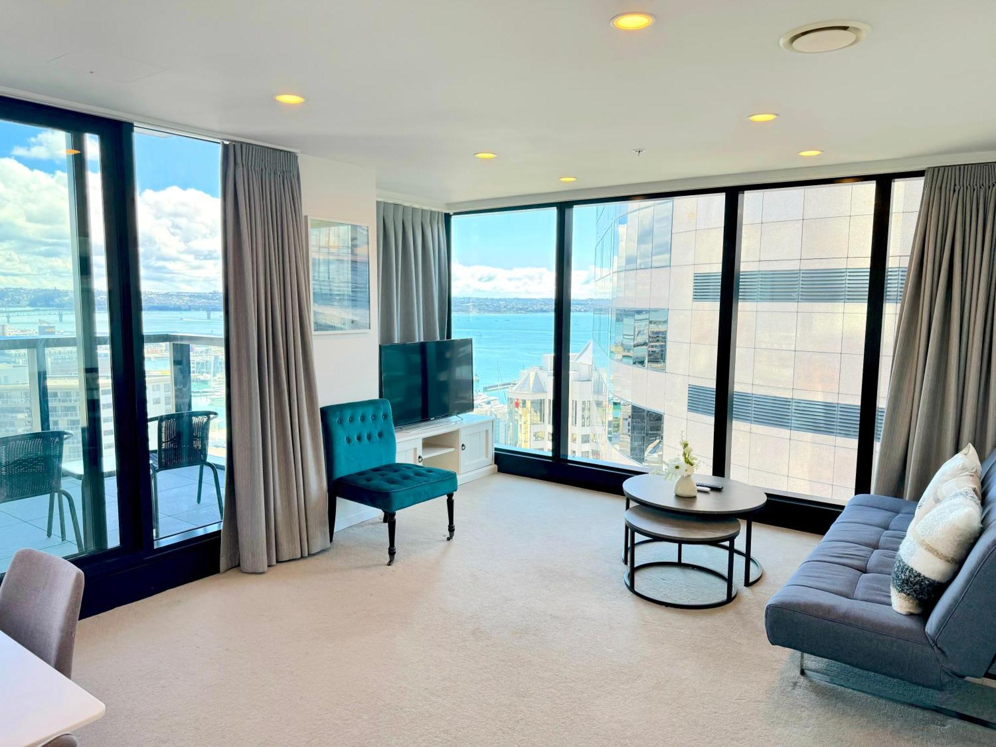 Magnificent Skytower, Sea, Habour View In Cbd Appartement Auckland Buitenkant foto