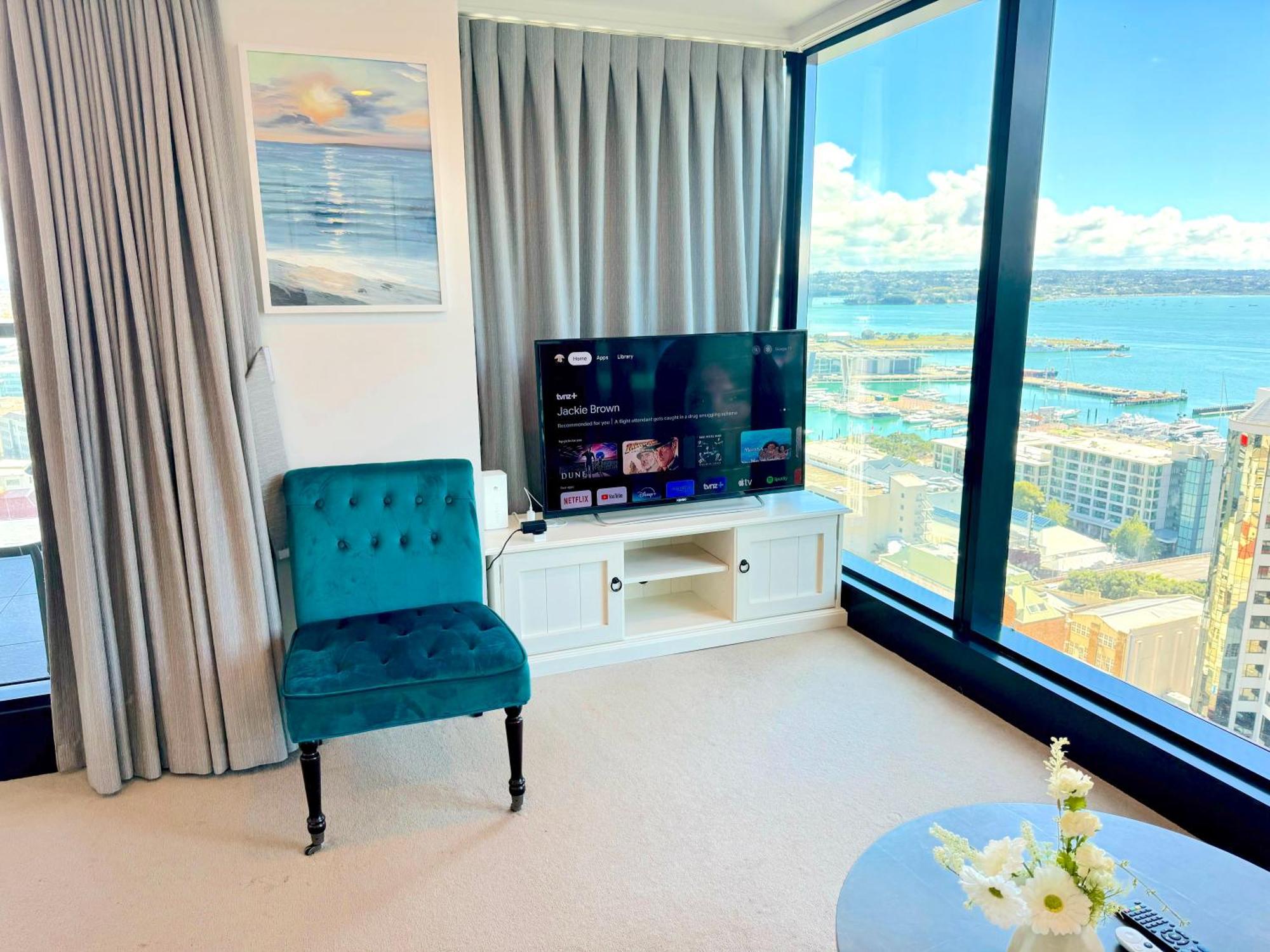 Magnificent Skytower, Sea, Habour View In Cbd Appartement Auckland Buitenkant foto